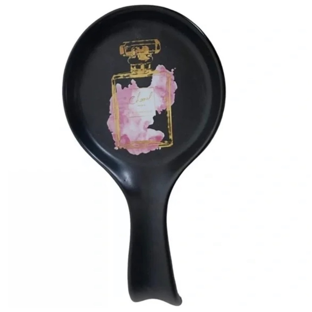 LAST ONE ☝️ Fig & Fern Parfum Bottle Spoon Rest 9”NWT